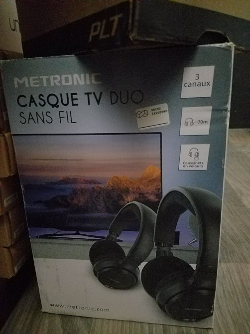 Навушники Metronic dual tv headphone wireless 480182 Луцк - изображение 1