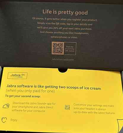 Наушники jabra evolve2 65flex / беспроводные / видеоконференция/ Киев