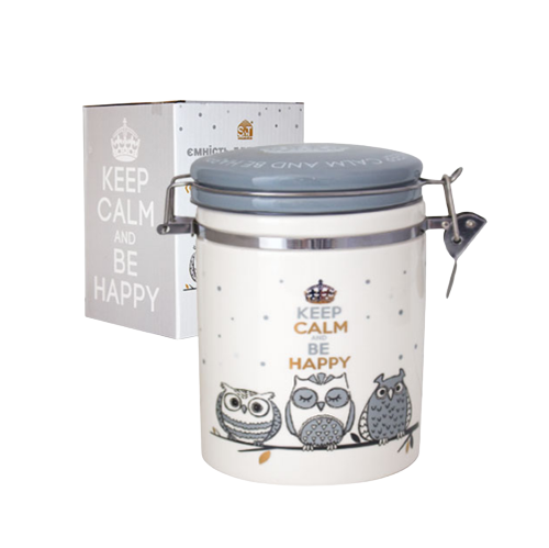 Ємність для сипучих продуктів Совушки 700мл d9,5см/h11см S&T 629-18 Житомир - фото 1