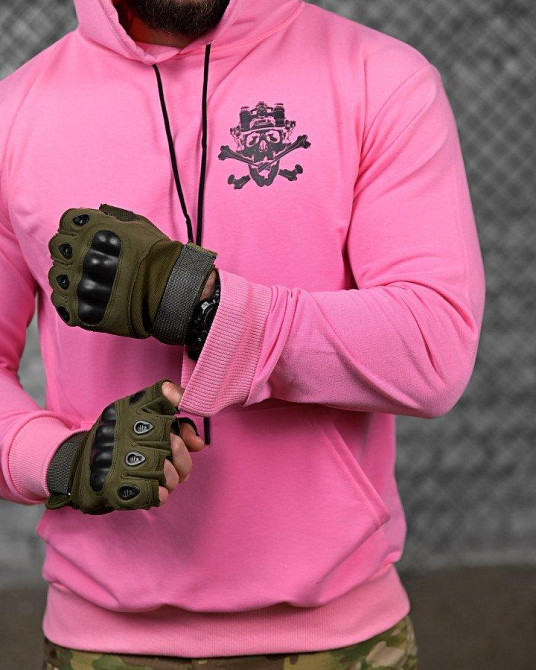 Тактичне худі MAKLIN вечеря рожева ДЛ7069 Одеса - фото 6