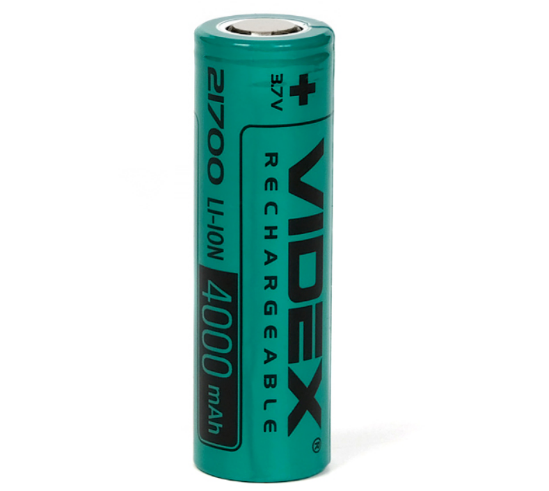 Акумулятор 21700 Li-lon 4000mAh без захисту (пл-1шт) Videx Житомир - фото 1