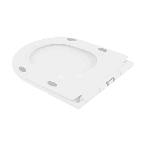 Сидіння для унітаза Qtap Presto з мікроліфтом Slim QT26991217AW Київ