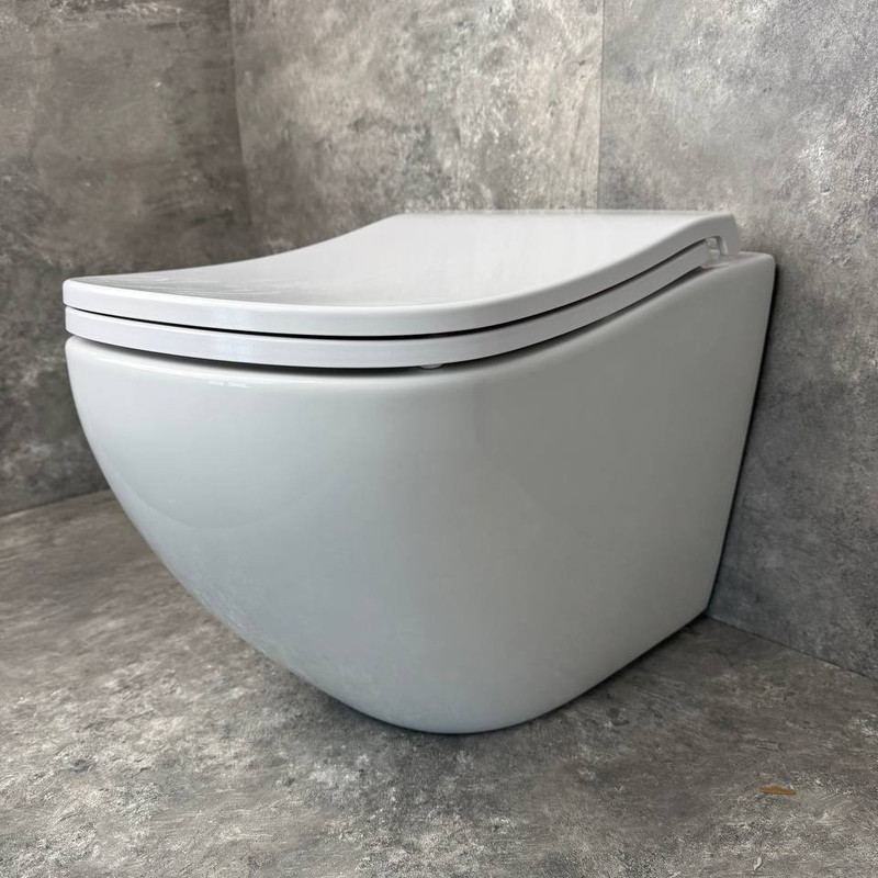 Унитаз подвесной эргономичный Koer TT-0101-T3 520x360x360mm система смыва TORNADO 3.0 (KR5615) Киев - изображение 10