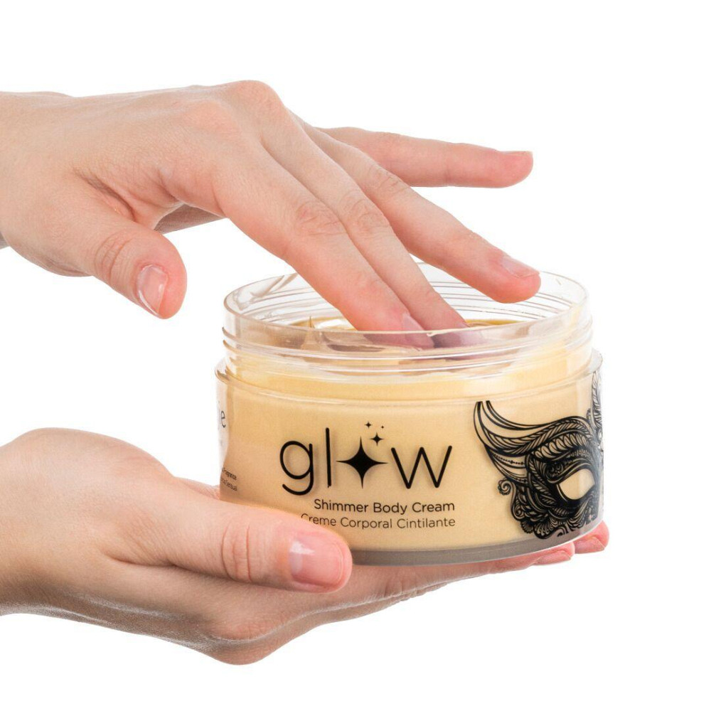Крем-шимер для тіла Orgie – Glow Shimmering Body Cream (250 мл), чуттєвий аромат, зволоження Sex Aura Київ - фото 3