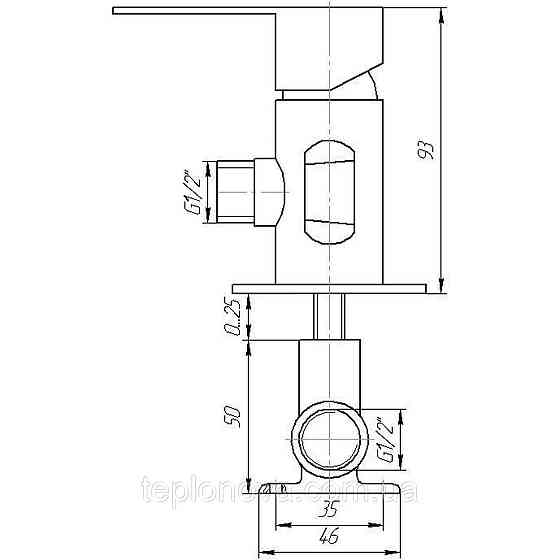 Змішувач гігієнічний TOPAZ BARTS TB 077106-H36 Чернівці