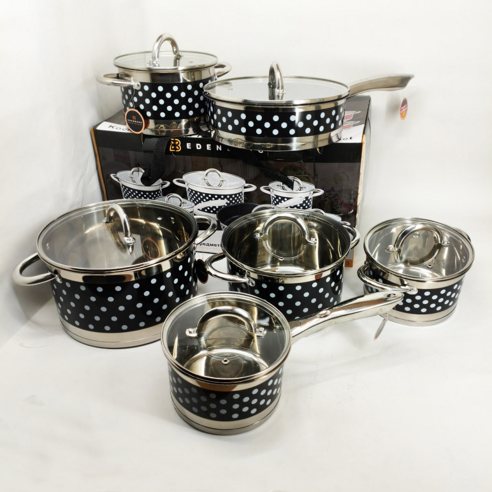 Набор кастрюль с инновационным антипригарным покрытием, Набор кастрюль с крышками для кухни PI-31 Львов - изображение 3