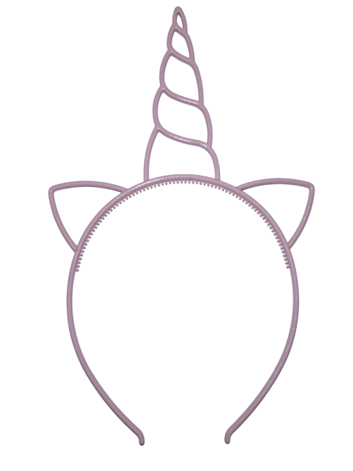 Детский обруч Единорог с ушками 22 на 14 см светло розовый Киев - изображение 3