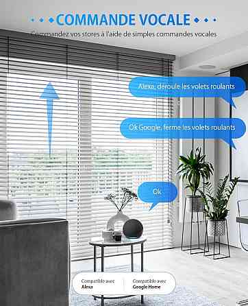 Розумний вимикач для ролет CS01 білий Wi‑Fi 2.4GHz Alexa/Google Smart Life голосове керування таймер 10A 220V N-провід Київ