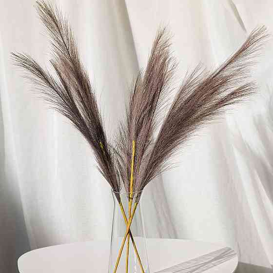 Пампас искусственный 75см 5шт/уп. Цвет: какао YP-90 Львов