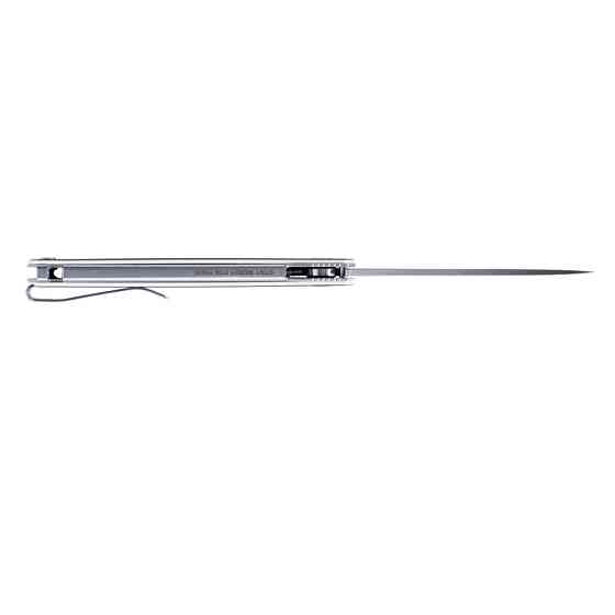 Ніж складаний туристичний SRM Swift 125L-GB (8 см) 12C27 / G10 чорний Київ