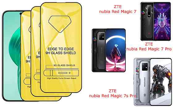 Захисне скло DefenzoGlass для ZTE nubia Red Magic 7, 7 Pro, 7s Pro – подвійна міцність Київ