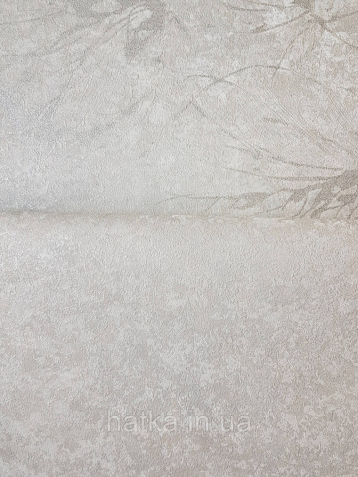 Шпалери вінілові на флізеліні A.S.Creation Sylvana 1.06x10 під венеціанську штукатурку перламутр світло-сірі 79126-4 Київ - фото 1