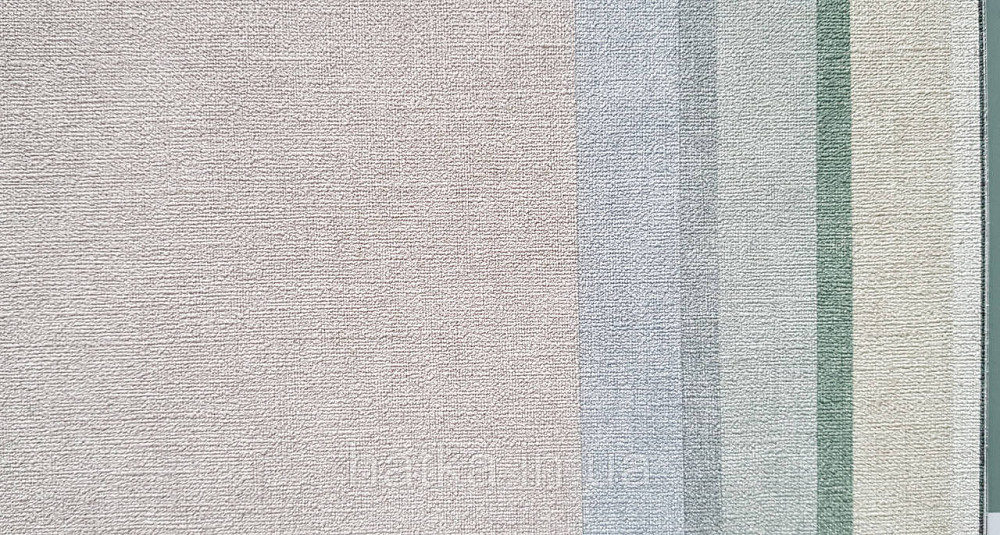 Шпалери вінілові на флізеліні AS creation Amber метрові однотонні структурні під тканину матові бежево-сірі Київ - фото 7