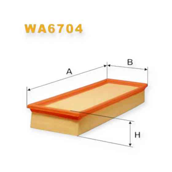 Фильтр Фольцваген Polo 1.9I (1999-2011) воздушный Мукачево