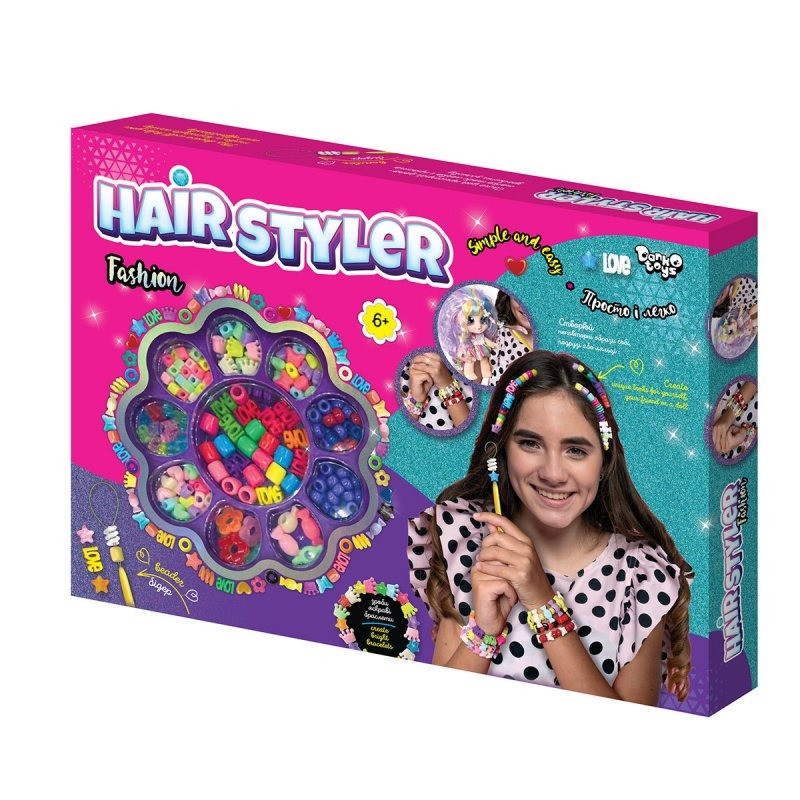 Креативна творчість "Hair Styler Fashion" HS-01-04 з аксесуаром для волосся Вінниця - фото 1