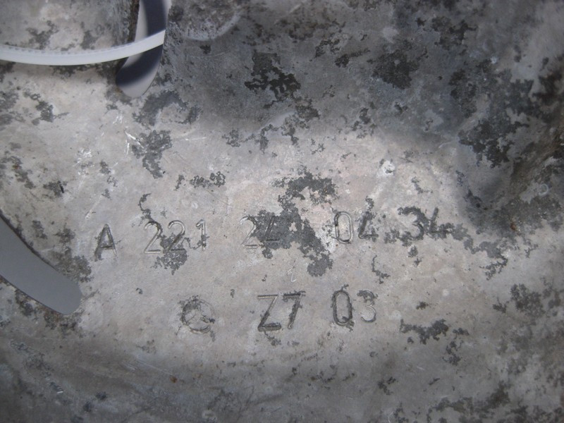 Mercedes-Benz  A2212410434 Екран правої подушки двигуна M272 V6 3.0 3.5л S-Class W221 Одесса - изображение 3