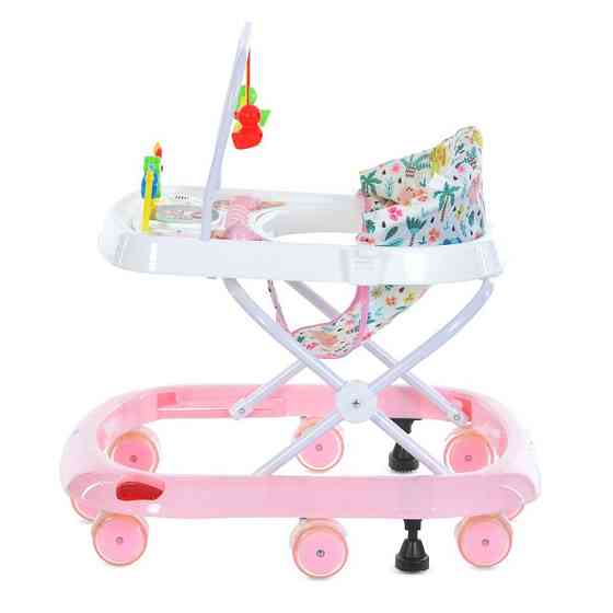 Ходунки дитячі M 0541C-6 з підвісками, рожевий Вінниця