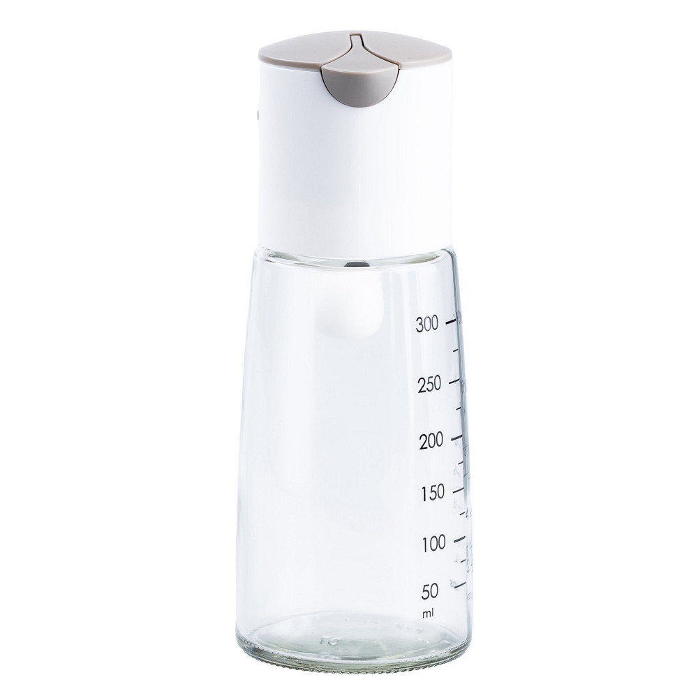 Бутылка дозатор для масла и уксуса 300 мл с носиком и мерной шкалой Серый HP16297W Киев - изображение 3