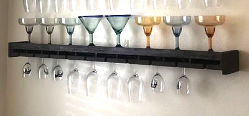 Полка для бокалов 