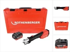 Rothenberger ROMAX 4000 zaciskarka Акумуляторна 18 V elektrohydrauliczna + 1x Акумулятор 10,0 Ah CAS Валіза - bez Навантажувачі Киев