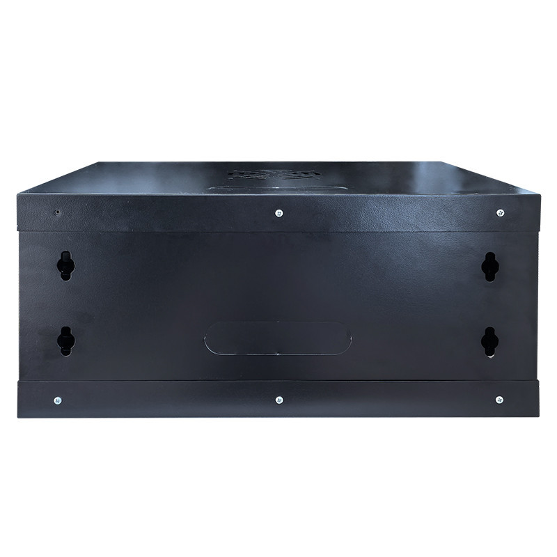 Шафа настінна серверна GEAR 4U 600x600х240 мм чорний із полицею (GWMSN-4U-600-600) Київ - фото 7