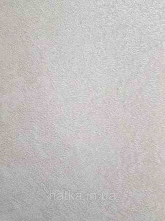 Шпалери метрові вінілові на флізеліні Sintra Structure під венеціанську штукатурку молочні зі сріблом 406700 Київ