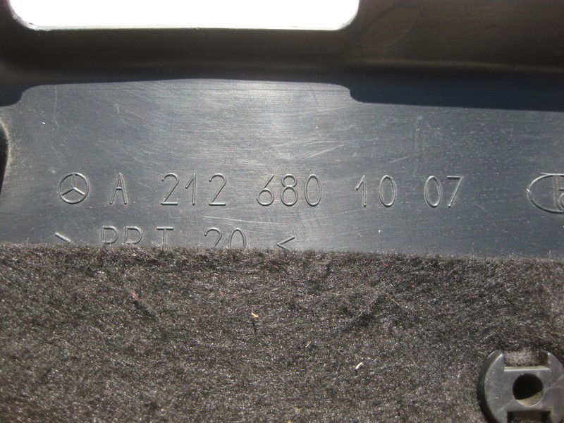 Mercedes-Benz  A2126801007 Права нижня накладка - кришка панелі приладів - торпеди E-Class W212 CLS C218 Одесса - изображение 4