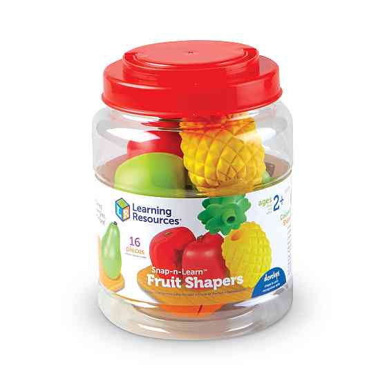 Навчальний ігровий набір LEARNING RESOURCES - Фрукти та форми Snap-N-Learn™ Дніпро