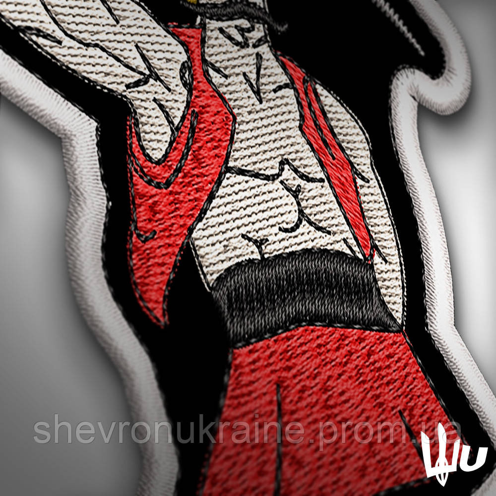 Шеврон под заказ КОЗАК (Срок изготовки 3-5 дней. На липучке) Размер 9x7.5см Киев - изображение 3