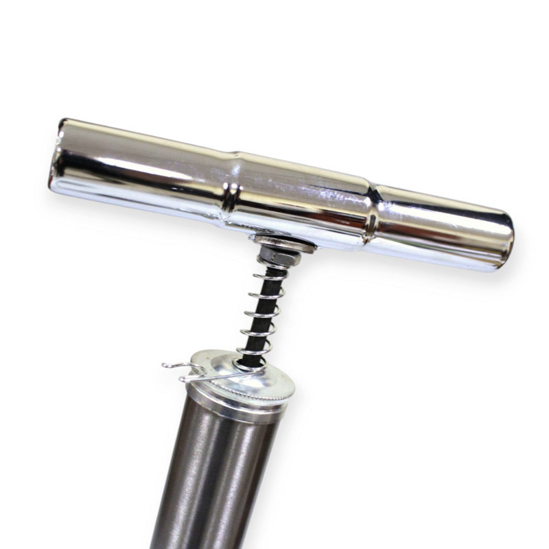 Насос ручной с маном. и рессивером 38х500 пласт. ручка steel power Мукачево - изображение 3