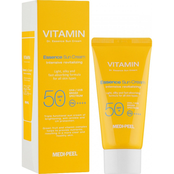 Soncashes крем вітаміну доктор Есенс Сонцевий крем SPF50+/PA +++ Medi-Peel 50 мл Вінниця - фото 1