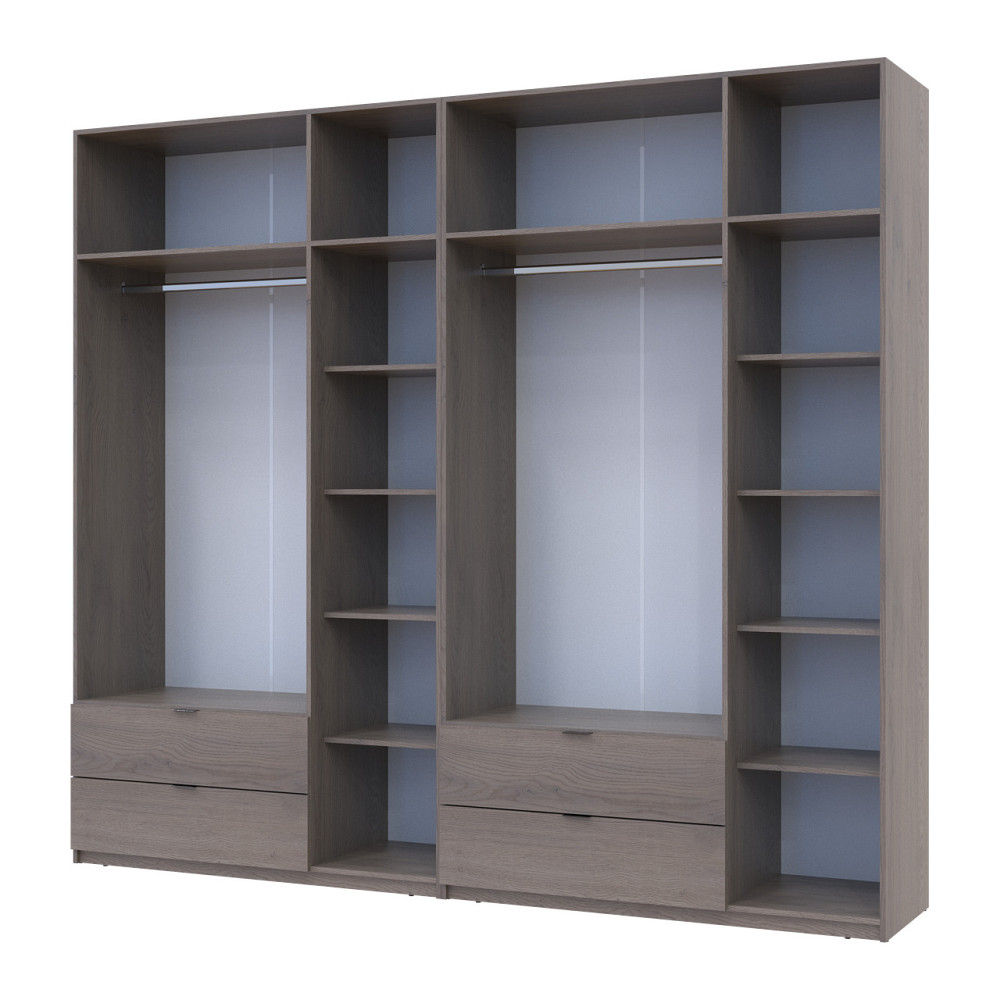 Комплект шкафов для одежды Doros Лукас (2 шт.) 270х50х240 см Канноло (DRS-011852) Львов - изображение 4