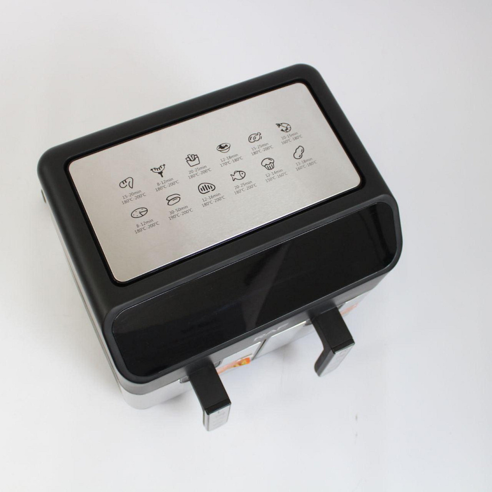 Аэрофритюрница на 2 чаши (8л),1800 Вт,RAF R-5292 SBR Киев - изображение 9