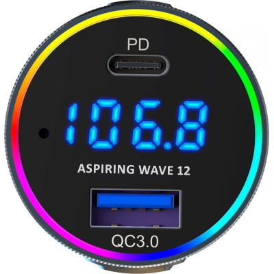 FM модулятор Aspiring Wave 12, 48W (TC-WA12) Винница - изображение 4