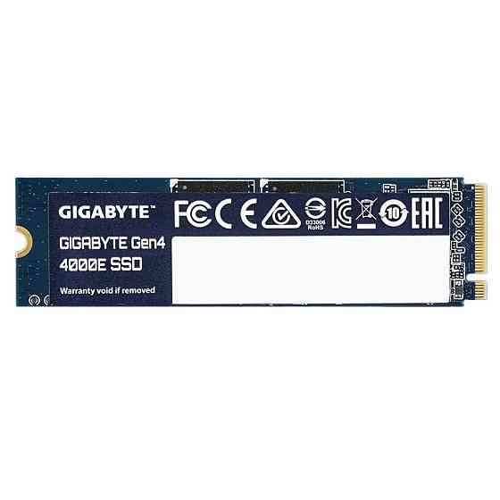 Накопичувач SSD 250 GB Gigabyte Gen4 4000E M.2 2280 PCIe 4.0 x4 3D NAND (G440E250G) ( 80 х 22 х 2.3 мм ) Харків