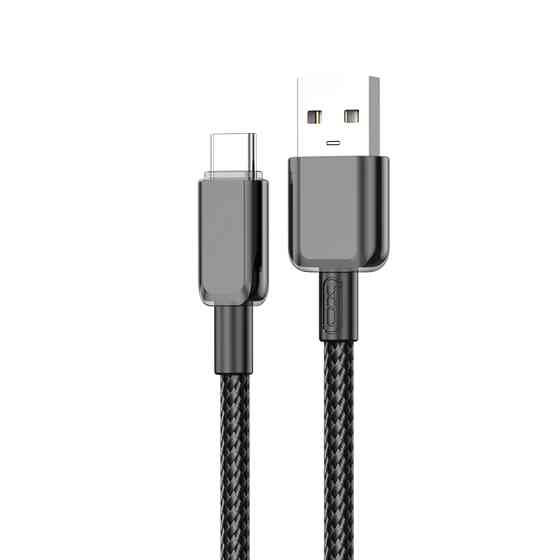Кабель XO PVC Shiny Colorful USB to Micro USB 5А 1м чорний Львів