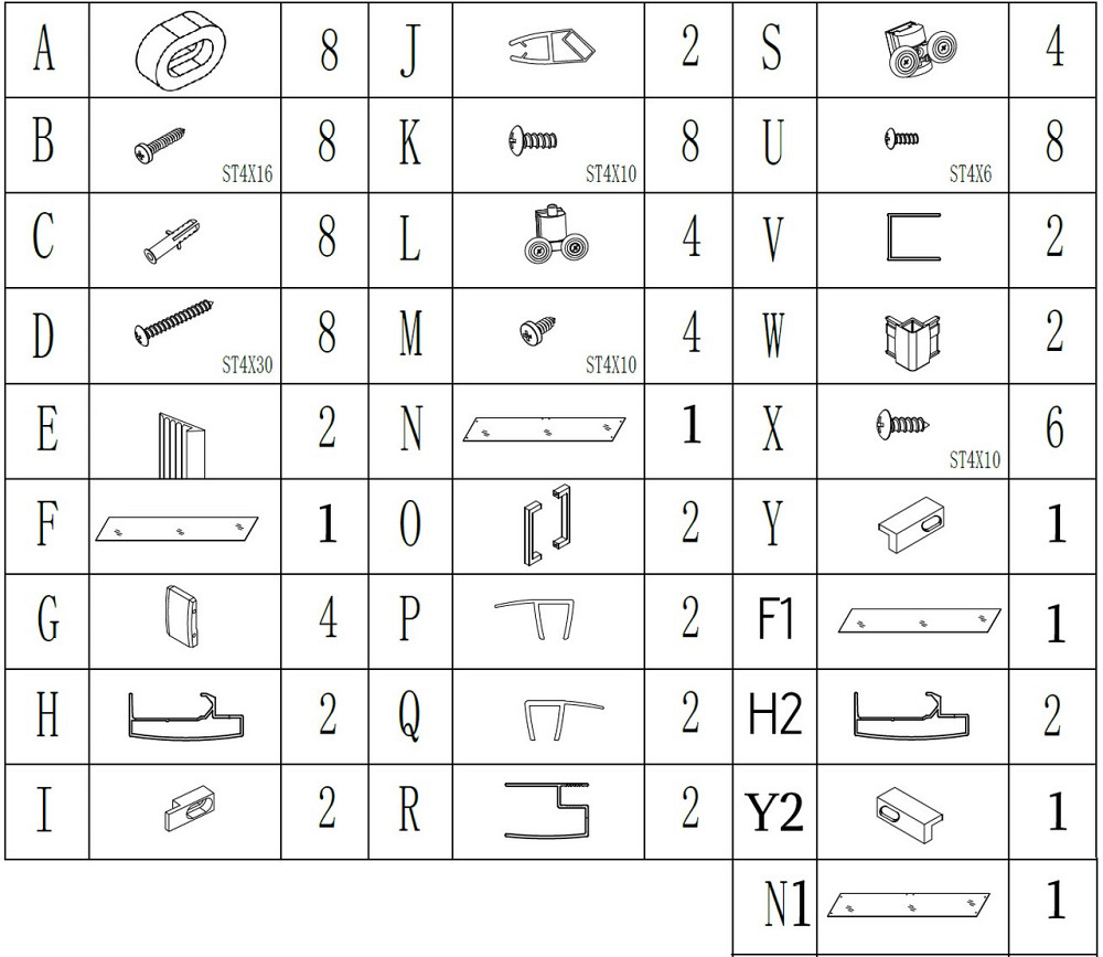 Душова кабіна прямокутна без піддона NOTEC N120FS BRAVO (1уп.) Київ - фото 7