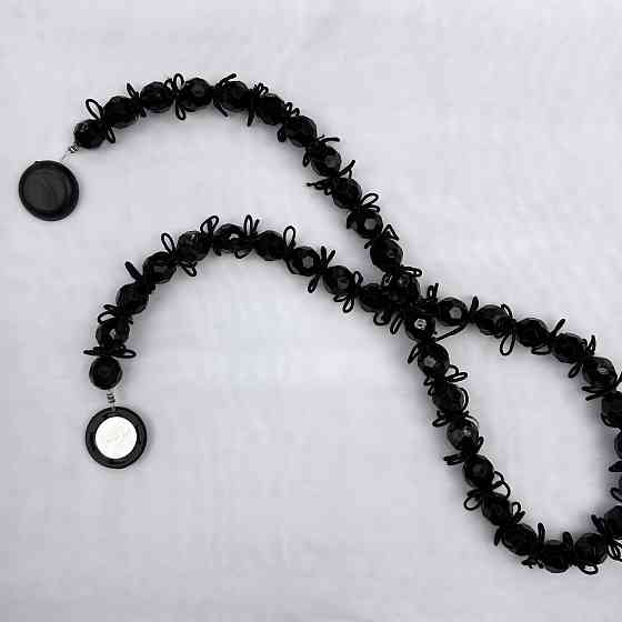 Магніт для штор та гардин "Коралі" 1 шт Чорний (82-051) Київ