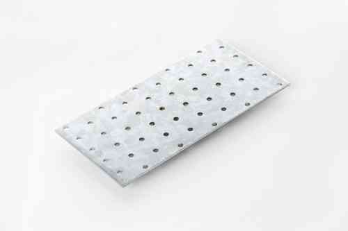 Пластина перфорована 100х160х2.0 мм оц. (пачка, раза 5 шт.) APRO Рівне