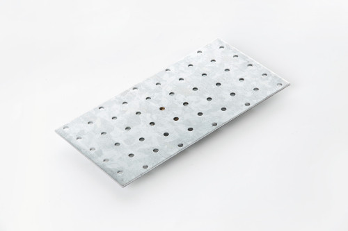 Пластина перфорована 100х160х2.0 мм оц. (пачка, раза 5 шт.) APRO Рівне - фото 1