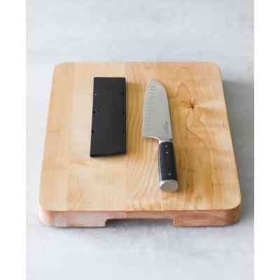 Кухонный нож KitchenAid Coreline Сантоку з захисним чохлом для леза, 18 см (KOG7IKSSOHOBA) Винница