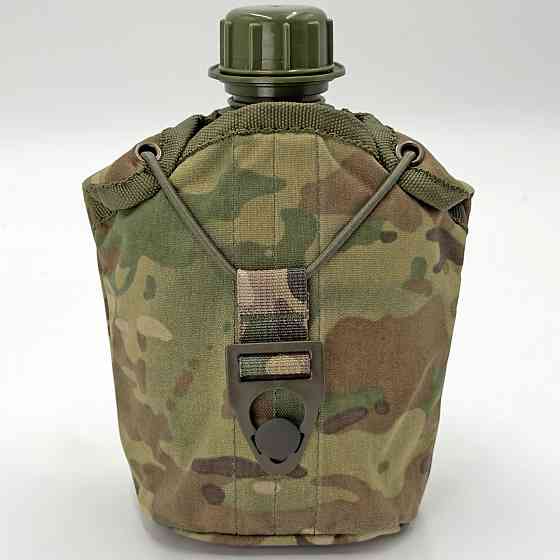 Фляга армійська 1л в чохлі Мультикам Cordura  (фляга тактична польова індивідуальна) Киев