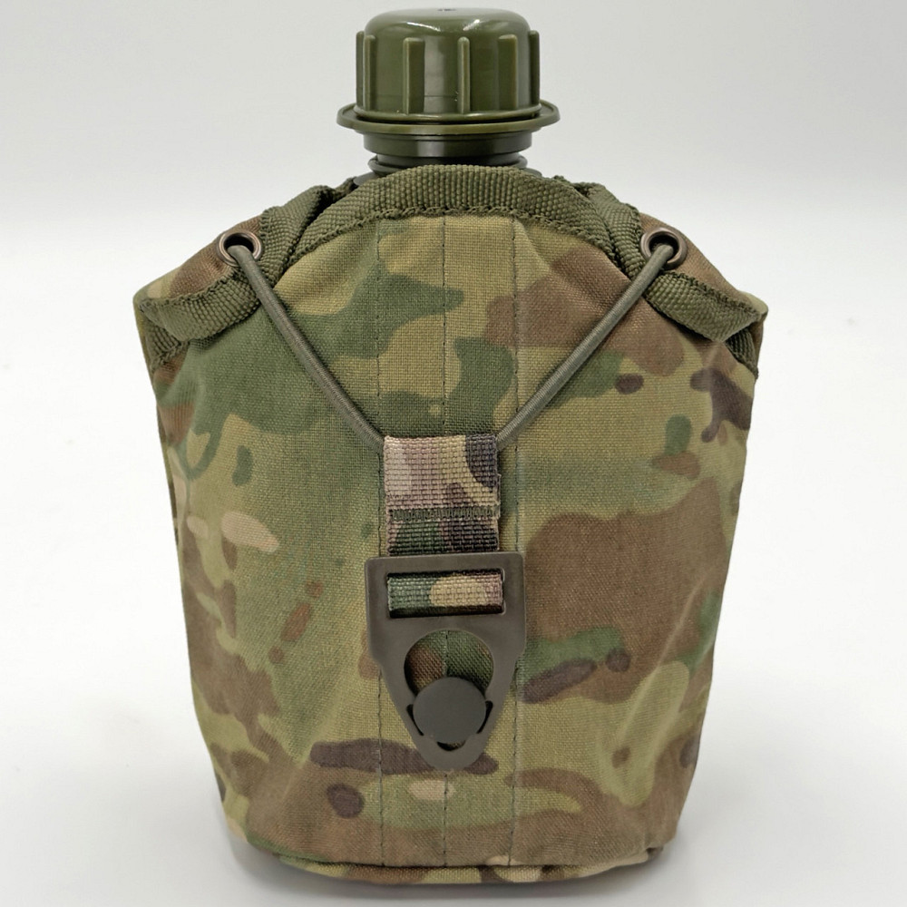 Фляга армійська 1л в чохлі Мультикам Cordura  (фляга тактична польова індивідуальна) Запорожье - изображение 1