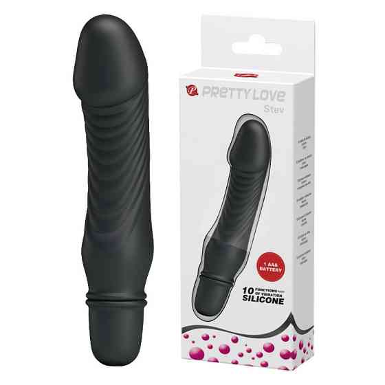 Вібратор - Pretty Love Stev Vibrator Black Sex Aura Київ