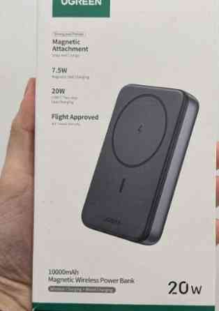 Беспроводной павербанк UGREEN 10000mAh 20W Black Киев