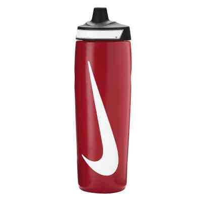 Пляшка для води Nike Refuel Bottle 24 OZ червоний, чорний, білий 709 мл N.100.7666.692.24 (887791744975) Вінниця