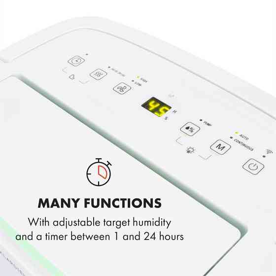 Осушувач DryFy Connect 30 WiFi компресійний 30 л/д 25-30 м2 білий 30 л/24 год (Німеччина, читати опис) Рівне