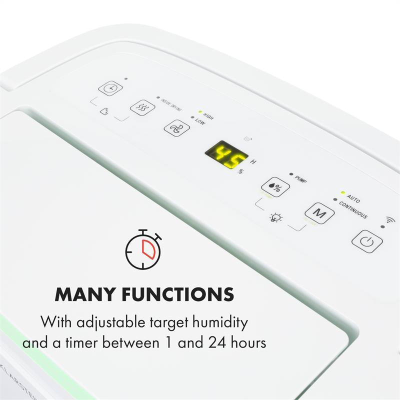 Осушитель DryFy Connect 30 WiFi компрессионный 30л/д 25-30м² белый 30л/24ч (Германия, читать описание) Ровно - изображение 4