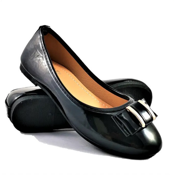 Жертовні Балетки Чорні Мокасини Туфлі (розміри: 37,38) - 25-1 Дніпро - фото 1