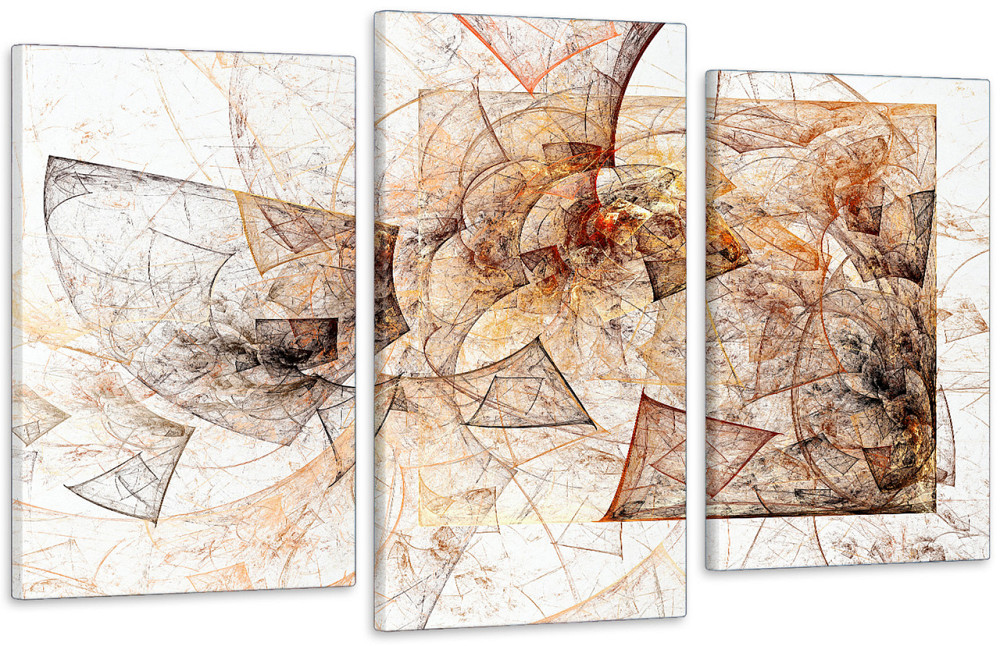 Модульна картина у вітальню/ спальню Рожева Магнолія    Art-550_3 70x130 см Київ - фото 1